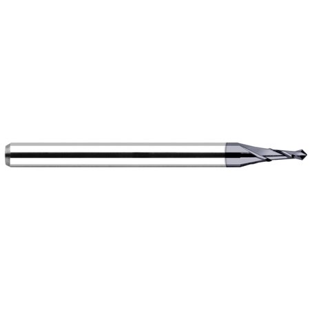 HARVEY TOOL Miniature Drill-Spotting Drill 0.0450" Drill DIA x 0.0680" Flute L, 90° Carbide Spot Drill, 2 Flutes 816045-C3